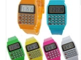 Нови часовници с калкулатор за деца и ученици училище смятане таблицата за умножение часовник