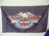 Harley Davidson знаме флаг мотор мотори Харли Дейвидсън орел Американска легенда