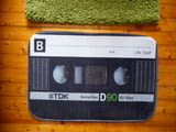 17. Килимче аудиокасета audio tape касетофон касетка стерео TDK касетки