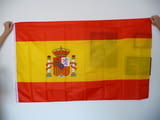 Ново Знаме на Испания Мадрид Кралство герб символ флаг крал