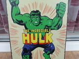 Метална табела комикс Невероятният Хълк Hulk Marvel Марвел зеленият