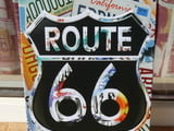 Метална табела кола Route 66 път магистрала номера Америка