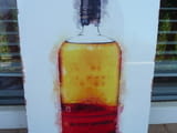 Метална табела уиски Bulleit Bourbon бутилка пълна бандерол бар дискотека
