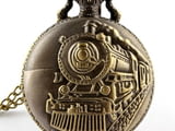 Джобен часовник влак локомотив парен машинист бърз експрес гарата