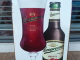 Метална табела бира Staropramen Прага Чехия чешка оригинал чаща бутилка