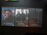 Матрицата 1-3 DVD филм Емблематичен Киану Рийвс екшън агент Смит избраният куршуми страхотен трилър