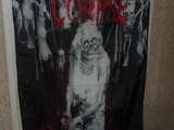 Cannibal Corpse Знаме дет метъл тежък брутален кръв зомбита смърт тежка музика китари мощни вокали